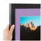 ArtToFrames Collage Photo Picture Frame with 4 - 5x7 inch Openings, Framed in Black with Over 62 Mat Color Options and Regular Glass (CSM-3926-2153)